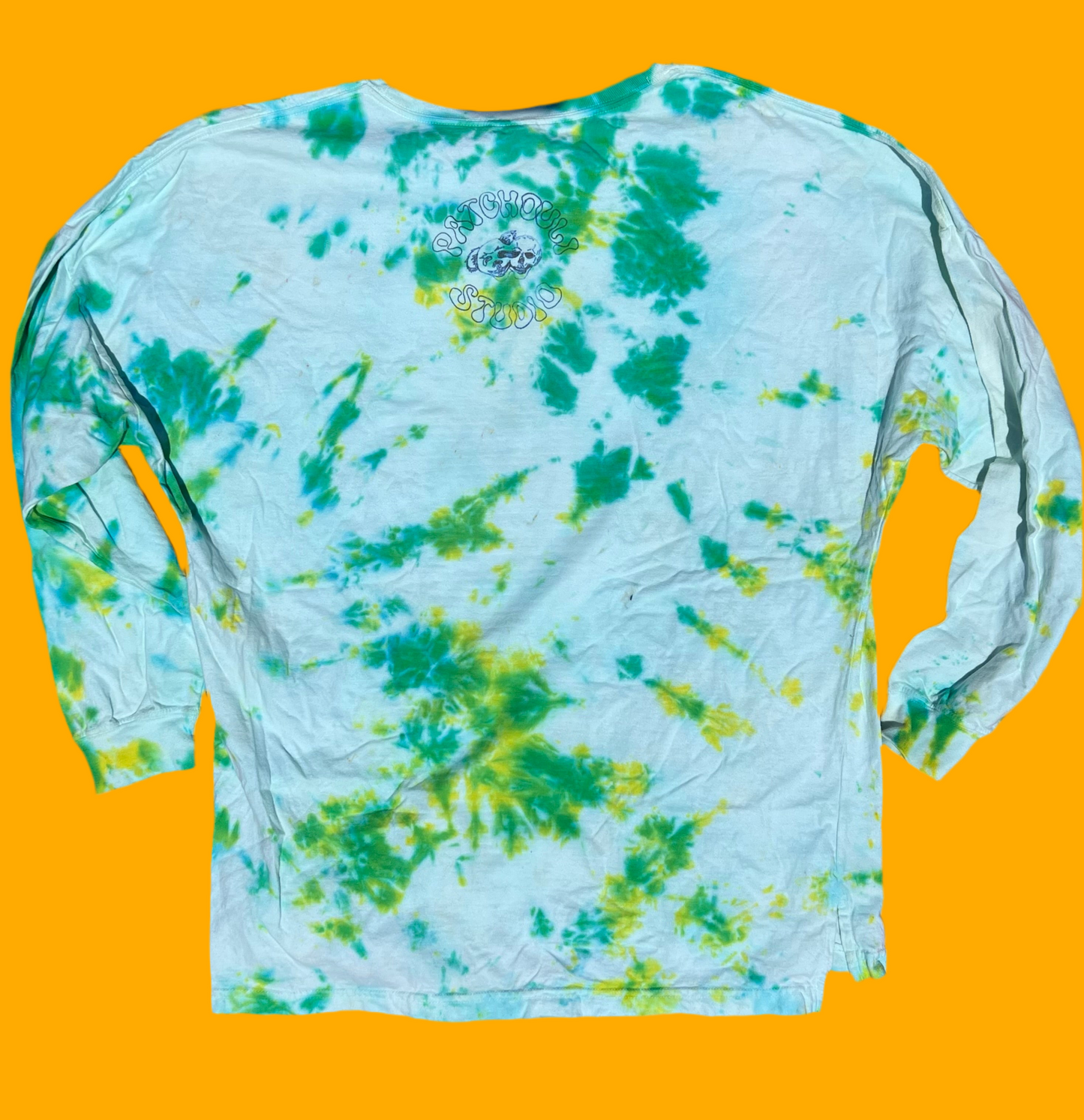 Grateful Shred fan art tiedyed long sleeve shirt