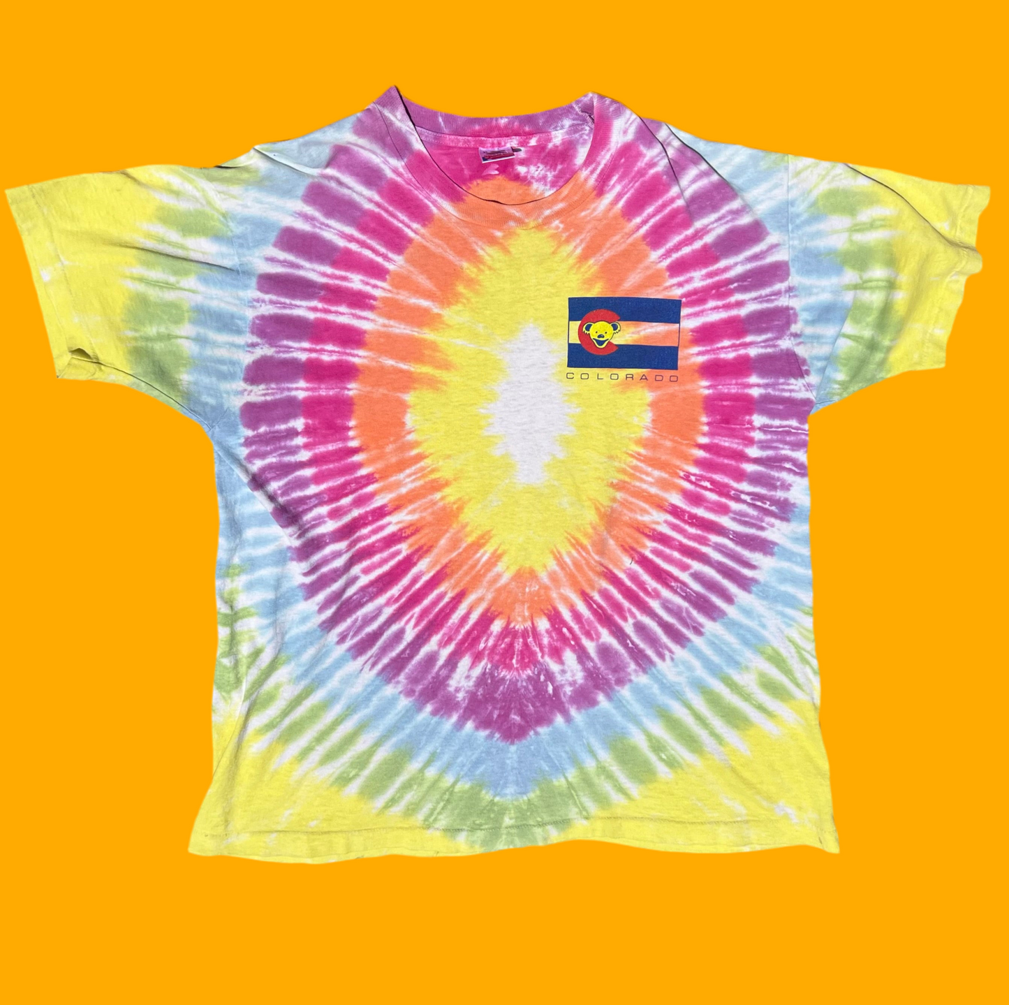 Vintage Colorado state flag Grateful Dead XL shirt