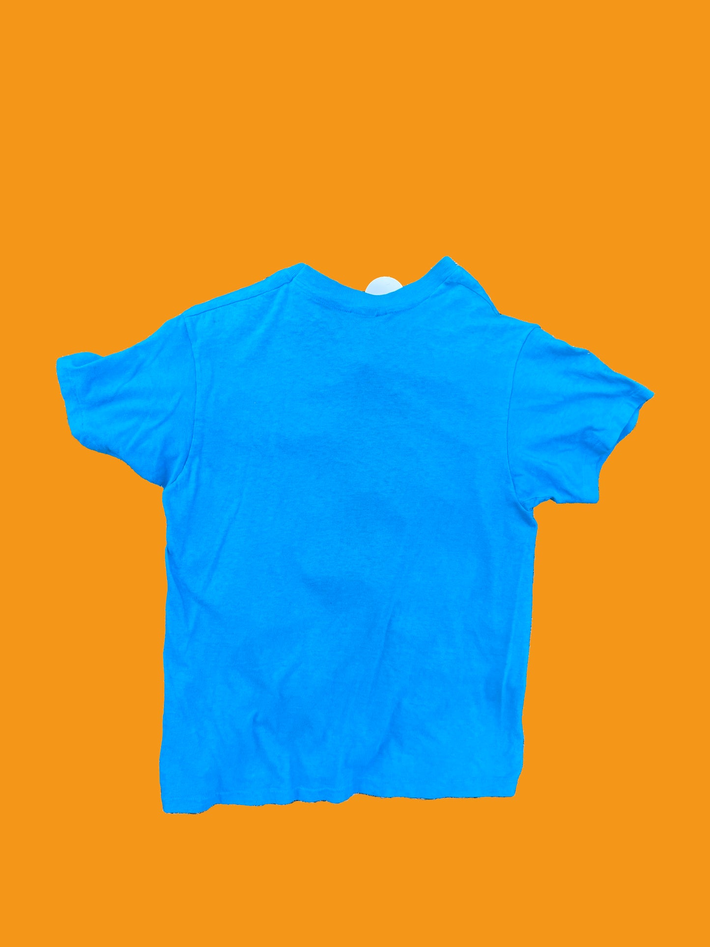 Vintage 80's Grateful Dead Greek Theatre "temple, rose, moon"  turquoise short sleeve shirt