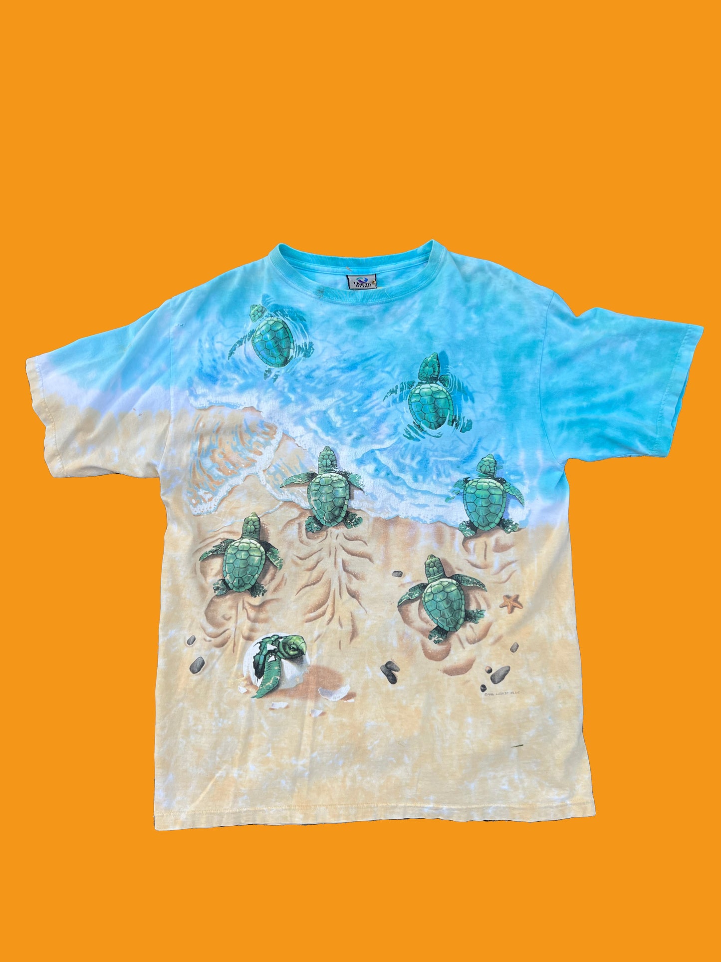 LIQUID BLUE TERRAPIN TURTLES TIDYE- Patchouli Studio