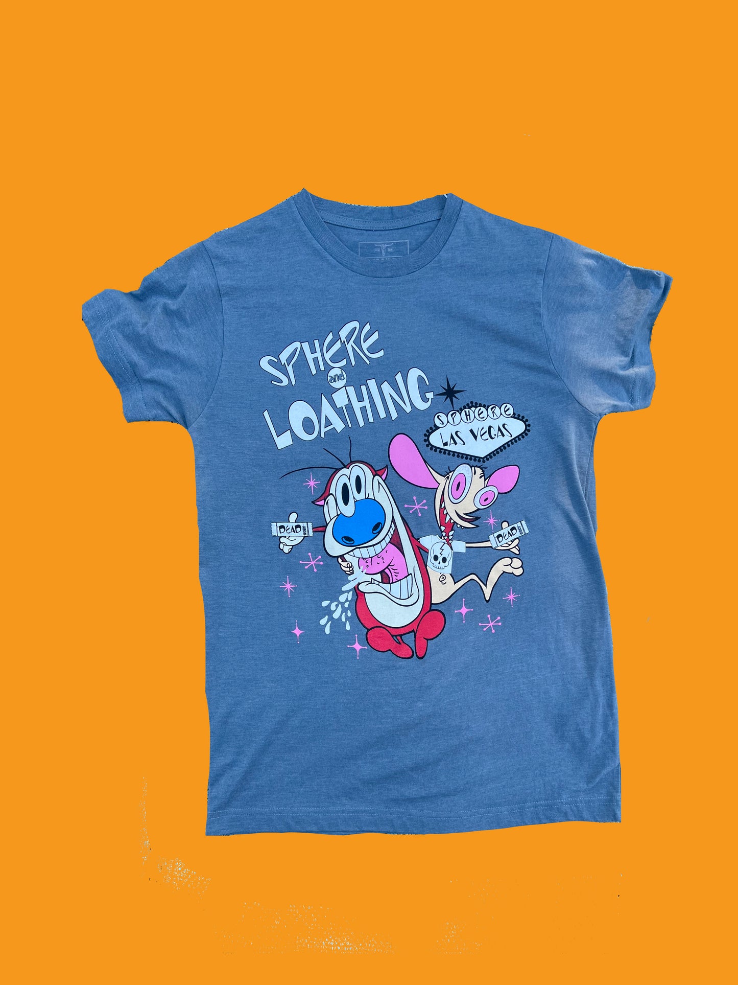 SPHERE and LOATHING- dark gray short sleeve t-shirt