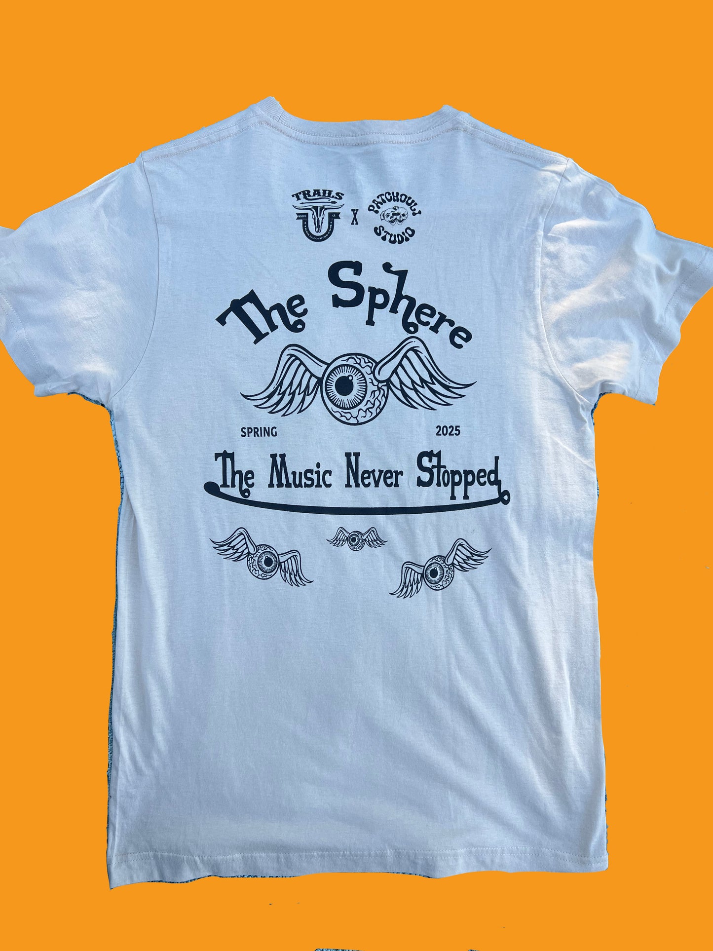 Vegas Dead - cream short sleeve t-shirt