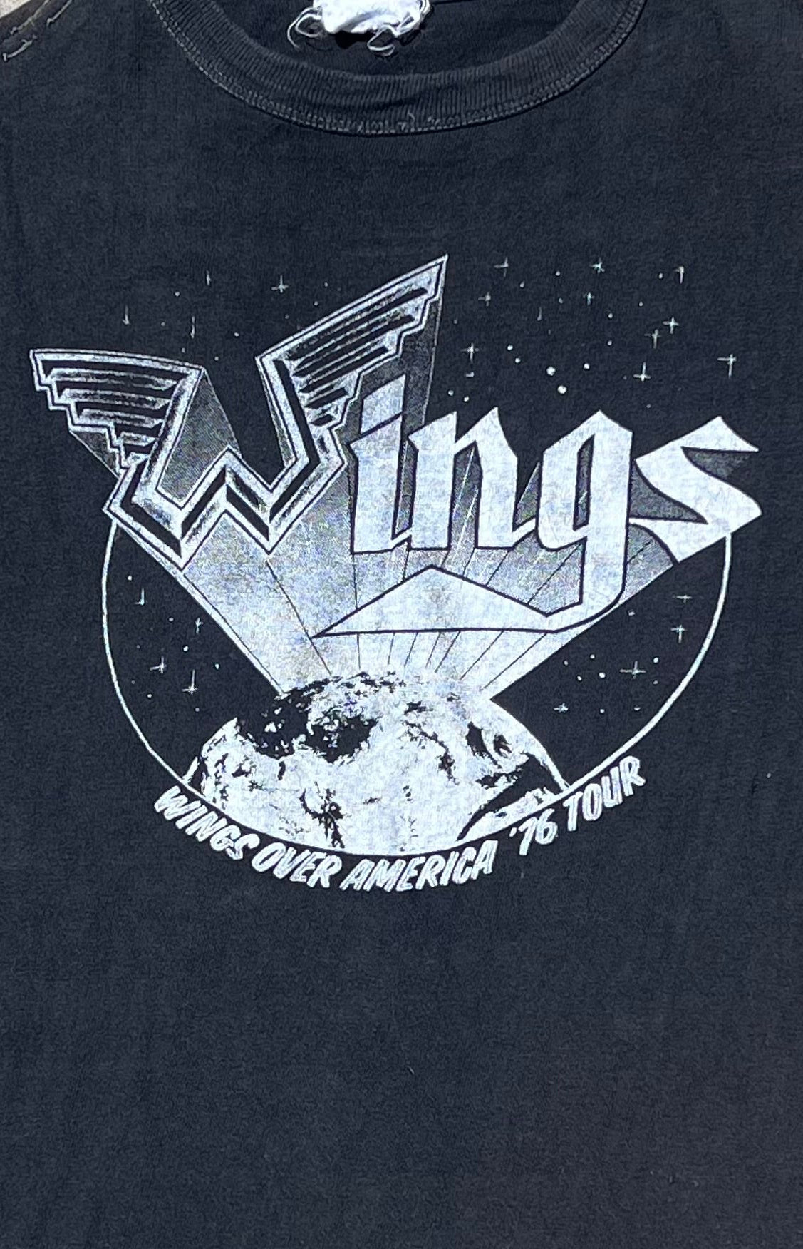 Vintage Wings 1976 tour shirt