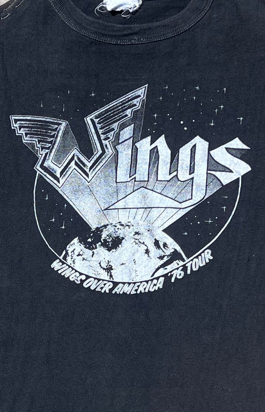 Vintage Wings 1976 tour shirt